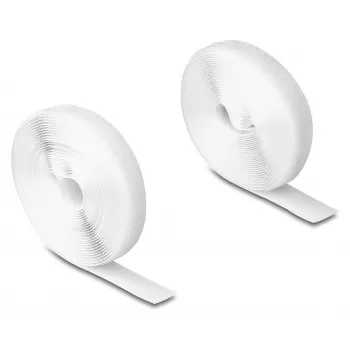 DeLOCK Heavy-duty lipnusis diržas 5m x 20mm baltas