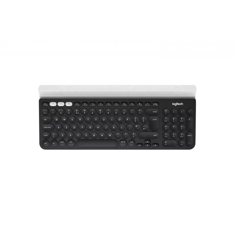 Bluetooth klaviatūra keliems įrenginiams Logitech K780 juoda (920-008036)