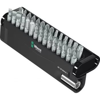 Bitų rinkinys Wera BC 30 Metal 1