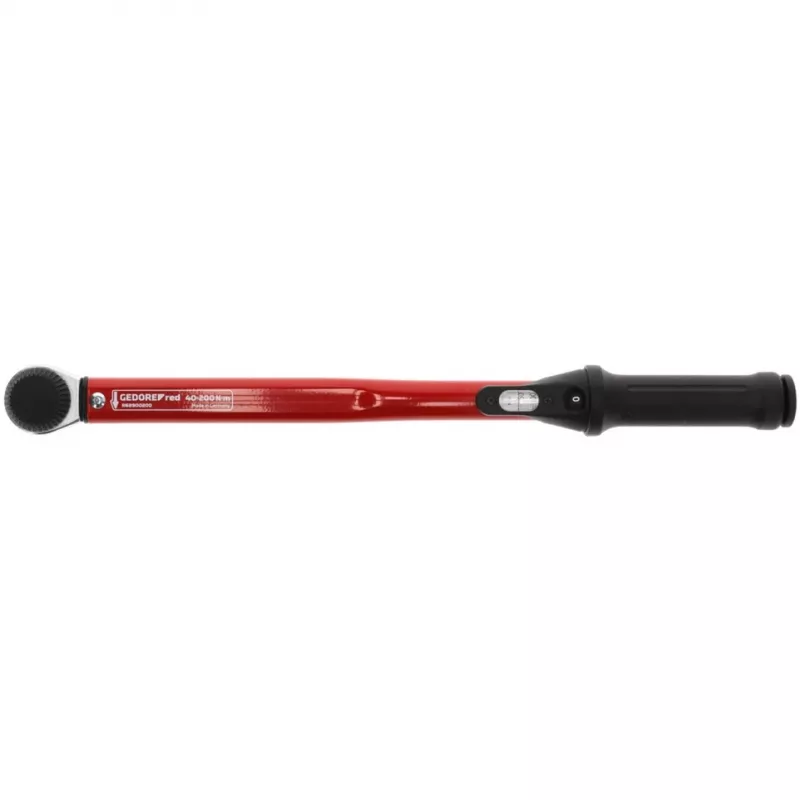 GEDORE raudonas sukimo momento raktas 1/2 colio 40-200 Nm, ilgis 485 mm (R68900200)