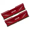 AFOX DDR4 2×16GB 3200MHz CL16 1,35V vienos eilės XMP2 raudonas atminties rinkinys