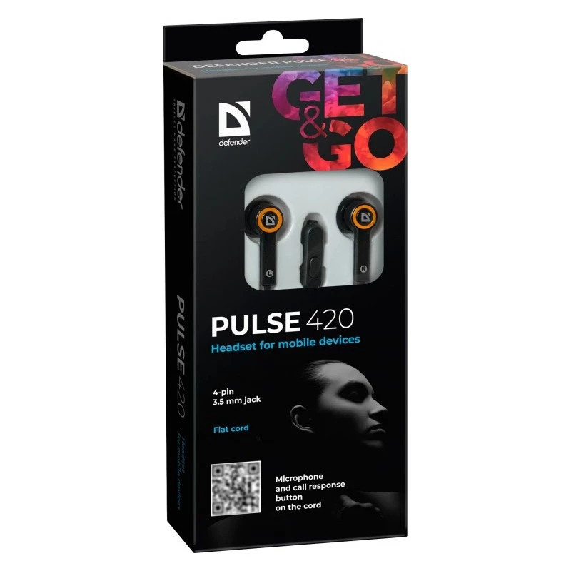 Ausinės Defender Pulse 420