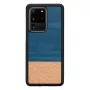 Apsauginis dėklas Man and Wood Galaxy S20 Ultra Denim Black