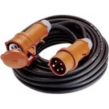 as-Schwabe CEE ilginimo laidas guminis 400V 32A 25 m (60369)