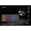 Belaidė mechaninė klaviatūra Savio SAVGK-PHENIX YELLOW PUDDING, Gateron Yellow Pro, 75 %, geltona, USB
