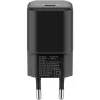 Goobay Charger 65331 sieninis greitasis USB-C kroviklis, juodas