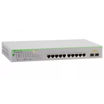 Allied Telesis GS950/10PS valdomas Gigabit Ethernet (10/100/1000) maitinimas per Ethernet (PoE) žalias, pilkas