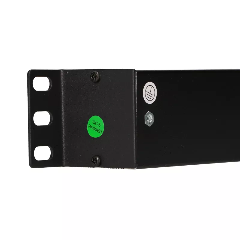 Extralink 10 1U 3 lizdų EU tipo maitinimo PDU su jungikliu PDU 3-EU