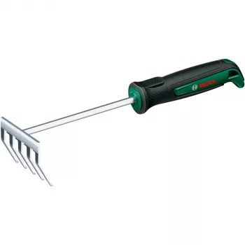 Sodo rankinis grėblys Bosch 06008B5700 – plotis 8,7 cm, žalia/juoda