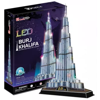Cubicfun 3D dėlionė Burj Khalifa (The Light) (DA-20508)