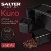 Virtuvės laikymo rinkinys Salter BW126141EU7: duonos dėžė ir 3 indai