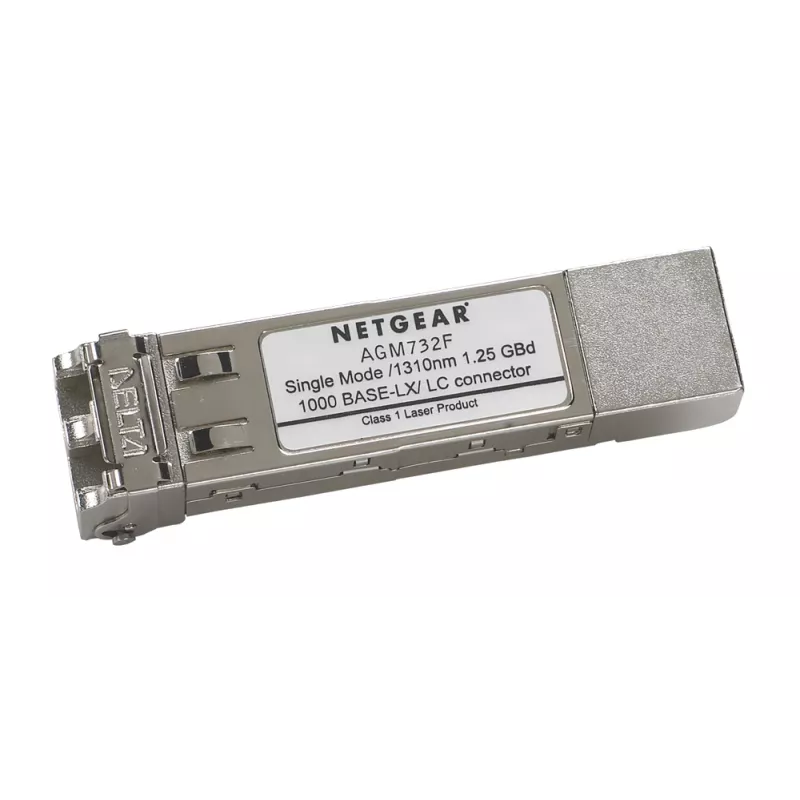 NETGEAR AGM732F 1000Base-LX SFP modulis vienmodžiui šviesolaidžiui, LC jungtis