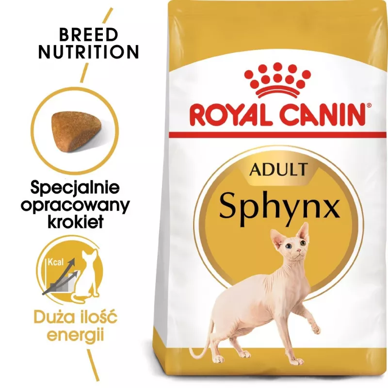 Royal Canin Sphynx Adult sausas maistas katėms, 2 kg