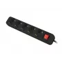 Lanberg PS1-05F-0150-B ilginimo laidas 1,5 m 5x230 V