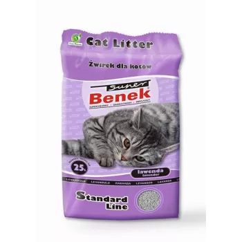 Certech Super Benek Standard Lavender – kačių kraikas, besiguldinantis, 25 l (20 kg)