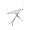 VILEDA Bravo Plus 143032 pilno dydžio lyginimo lenta – reguliuojamas aukštis 80–97 cm, plieninis tinklinis paviršius 380×1200 mm