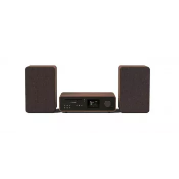 PURE Classic Stereo HiFi-Audiosystem 100W DAB+ Bluetooth Wi-Fi CD Juodasis riešutas
