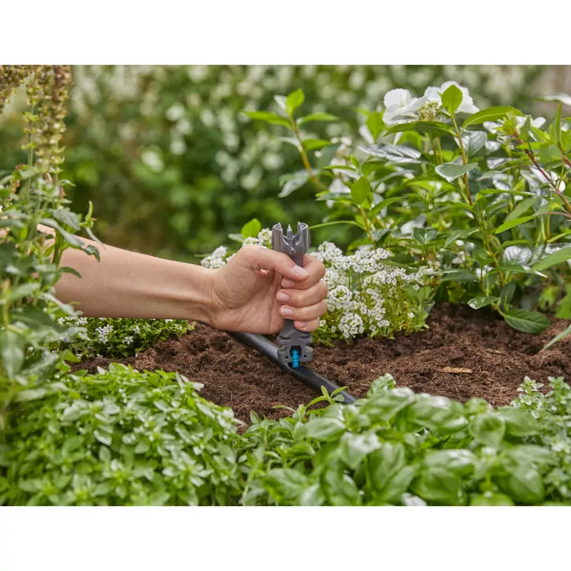 Laistymo sistemos dalis Gardena 13313-20 juoda lašelinio laistymo