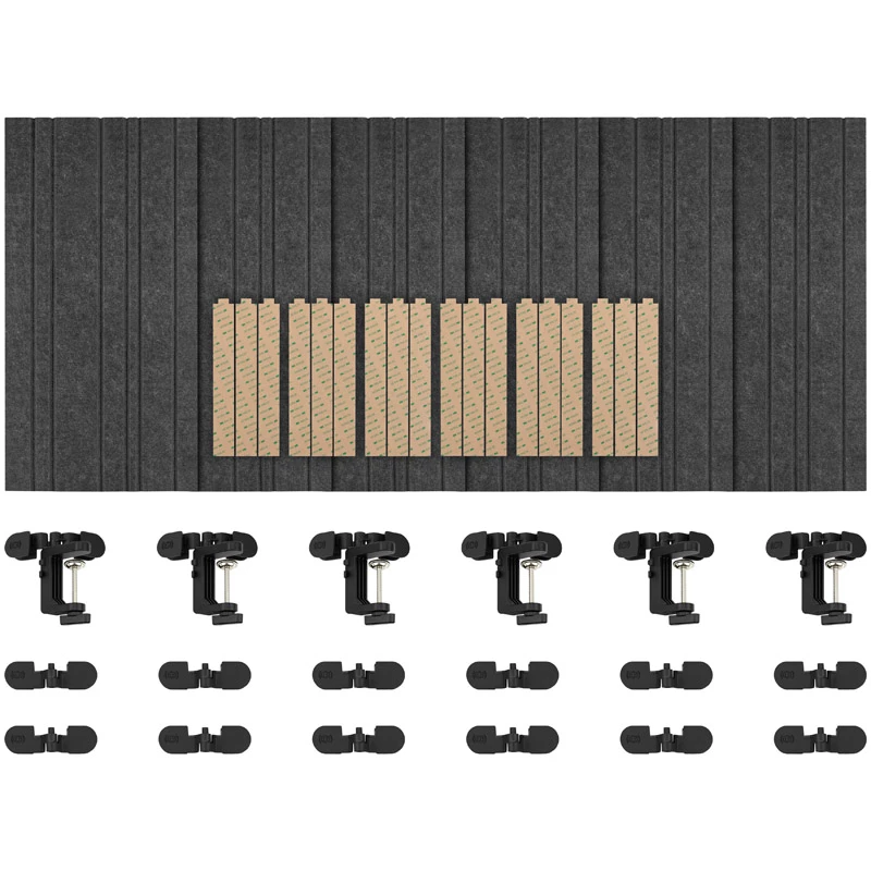 Streamplify ACOUSTIC PANEL 6 vnt pilkas