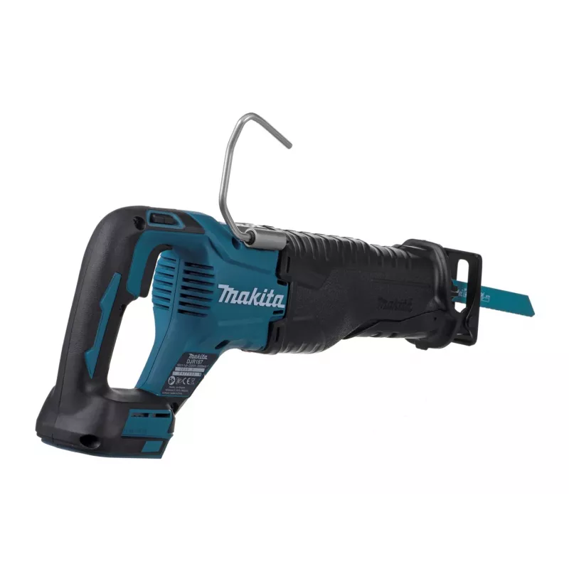 Makita DJR187Z akumuliatorinis kardinis pjūklas, 18 V Li-Ion, 32 mm eigos ilgis, 2 300–3 000 eigų/min, be akumuliatoriaus, juodai mėlynas