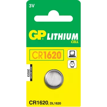 GP Batteries CR1620 ličio vienkartinė baterija