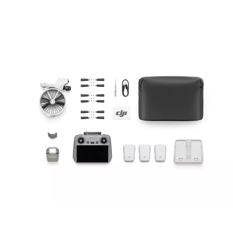 Kvadrakopteris DJI Flip Fly More Combo RC 2 – 4 rotoriai, 48 MP kamera, 3840×2160, maks. greitis 16 m/s, nuotolis 14000 m