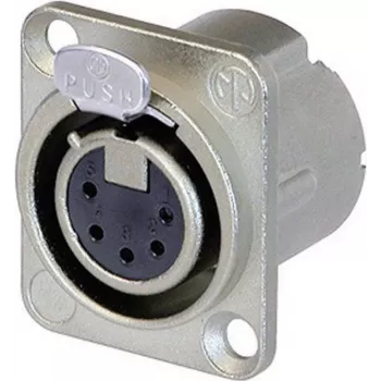 Neutrik NC5FD-LX jungties priedas sidabrinis