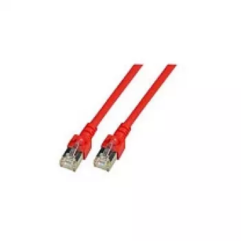 EFB-Elektronik RJ45 jungiamasis laidas Cat.5e SF/UTP PVC CCA Raudonas 2m (K5458.2)
