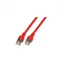 EFB-Elektronik RJ45 jungiamasis laidas Cat.5e SF/UTP PVC CCA Raudonas 2m (K5458.2)
