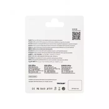PATRIOT 512GB MicroSDXC atminties kortelė V30 U3 Class 10, skaitymas 90 MB/s, rašymas 80 MB/s, su rašymo apsaugos jungikliu