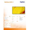 NEC MultiSync M651-2 profesionalus ekranas 65 colių LED 4K Ultra HD 500 cd/m² juodas