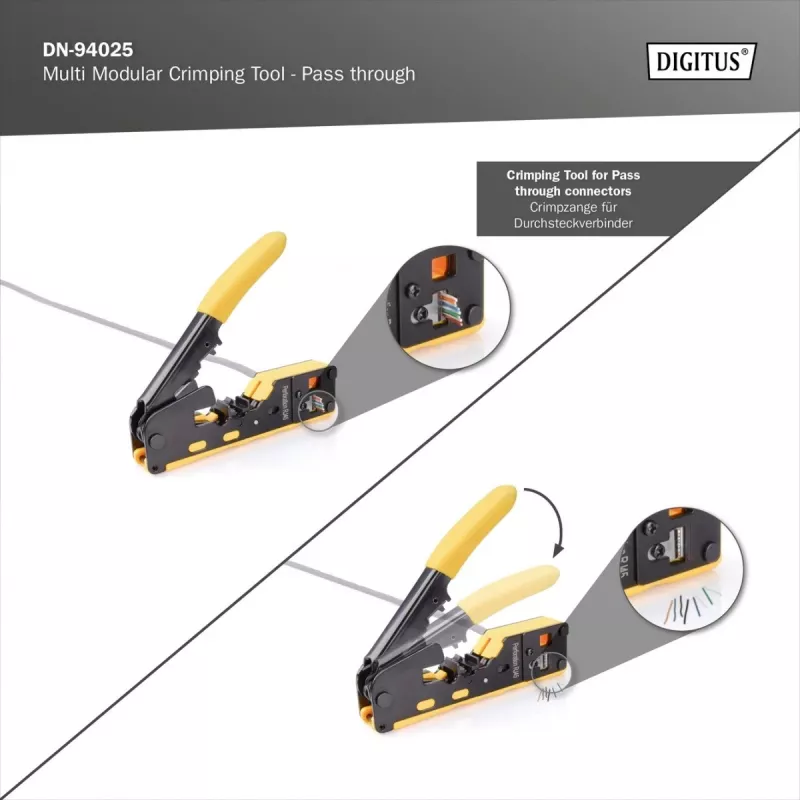 Kombinuotos modulinės užspaudimo replės T DN-94025