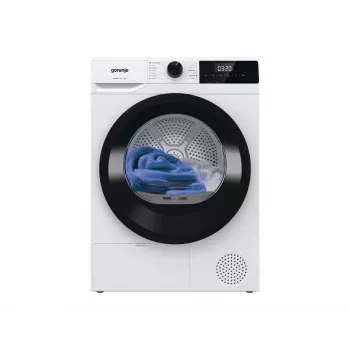 Gorenje D2HNE7E džiovyklė | Energijos klasė E | 7 kg | Šilumos siurblys | LED | 51 cm | Balta