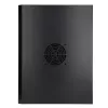 EXTRALINK LITE 4U 530×400 sieninis stelažinis korpusas juodas su lentyna