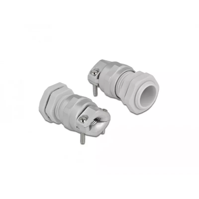 Kabelio įvadas DeLOCK 60354 pilkas metalas/plastikas