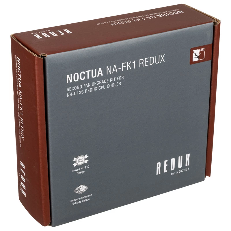 Ventiliatorius Noctua NA-FK1 120 mm — 12 V PWM korpuso ventiliatorius, 1700 RPM, 120,2 m³/h, 25,1 dB