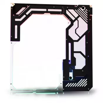 Šoninis dangtis Singularity Spectre 4 Aevum Dual Loop Side Panel Acrylic Clear juodas