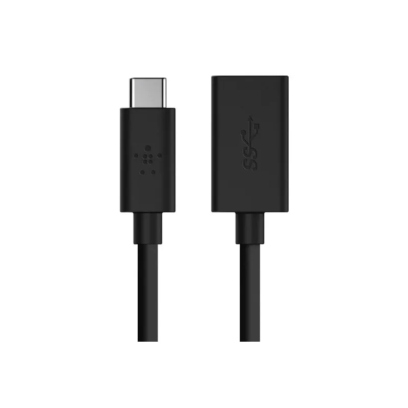 Belkin USB 3.0 USB-C ir USB-A keitiklis, 5 Gbps, juodas