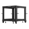Atviras 19 inch stovas LANBERG OR01-6109-B 9U 600x600 mm