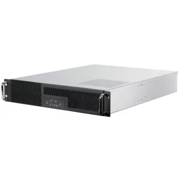 SilverStone RM23-502 Rackmount Server Chassis, ATX, USB 3.0 – 2U – juodas