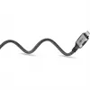 Etherneto kabelis USB-C 3.2 Gen2 Kištukas > RJ-45 Kištukas, LAN adapteris juodas/sidabrinis, 1,5 metro, pintas tekstilinis apvalkalas