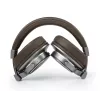 Muse M-278 BT belaidės ausinės, ant ausų, lankeliu, Micro-USB, Bluetooth, ruda, sidabrinė