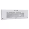 Mechaninė žaidimų klaviatūra White Shark TACHI-W-US – kompaktiškas TACHI White išdėstymas