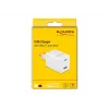 Kroviklis DeLOCK USB GaN įkroviklis USB Type-C PD 3.0 ir USB Type-A 48 W