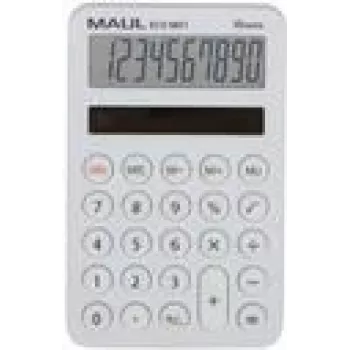 Jakob Maul GmbH Skaičiuotuvas ECO MD 1 10 skaitmenų Baltas saulės energija - be baterijos (7275002)