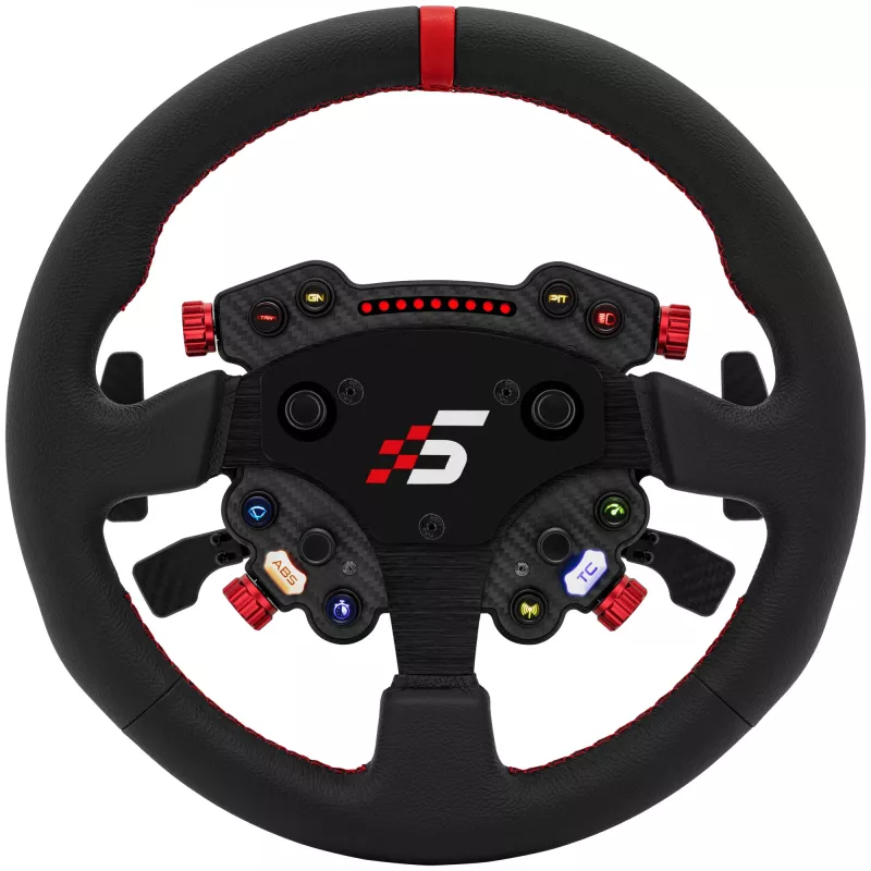 Simagic GT Pro R vairas su Pro Hub moduliu, oda dengtas, 330 mm (S207)
