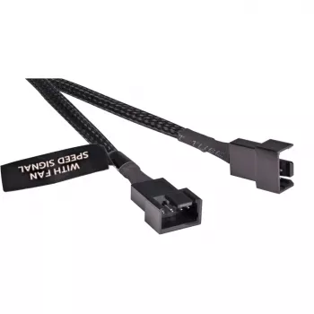 Prailginimo laidas Alphacool 18674 plastikinis juodas 300 mm