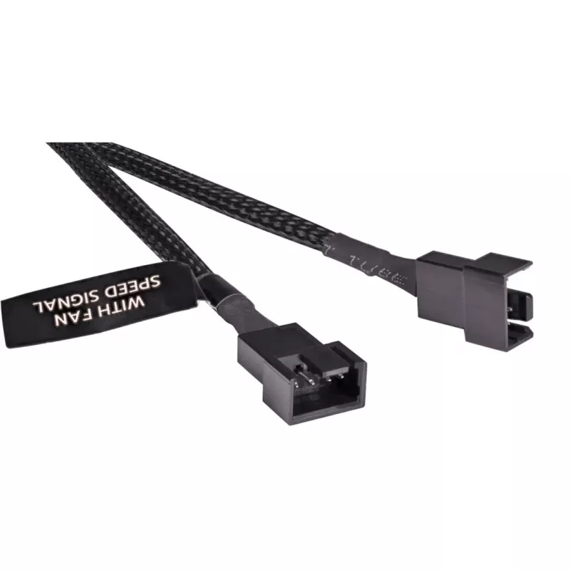 Prailginimo laidas Alphacool 18674 plastikinis juodas 300 mm
