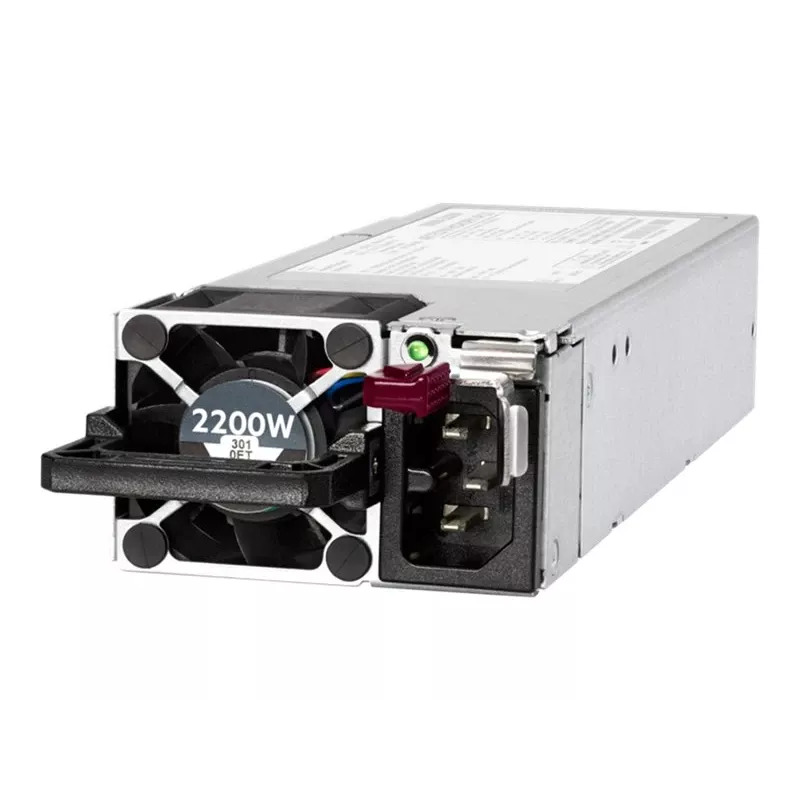 Hewlett Packard Enterprise HPE maitinimo blokas Hot-Plug (kištukinis modulis) - Flex Slot - 80 PLUS Titanium - AC 200/240 V (P44712-B21)