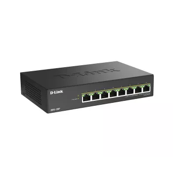Nevaldytas jungiklis D-Link DMS-108P/E 8 prievadų 2.5G PoE++ 40 Gbit/s